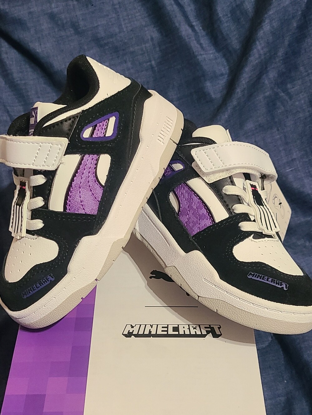 Puma Slipstream "Minecraft" Kids, New In Original Box! Little Kids 9C